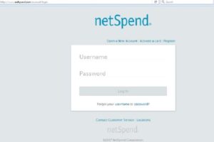 Netspend Login