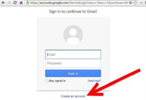 create gmail account