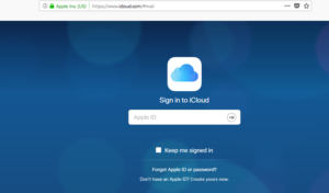 icloud email login