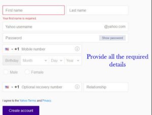 Create-Yahoo-mail-account