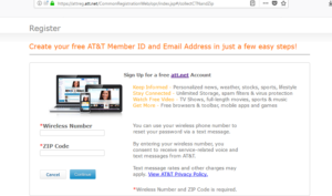 att.net sign up